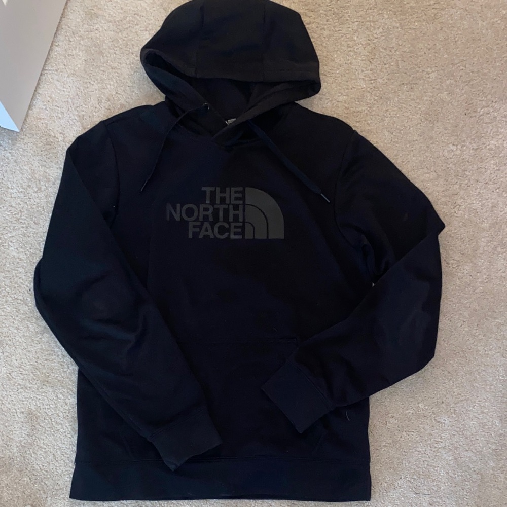 The North Face Black Hoodie Sweatshirt Classic Pullover Men’s Small